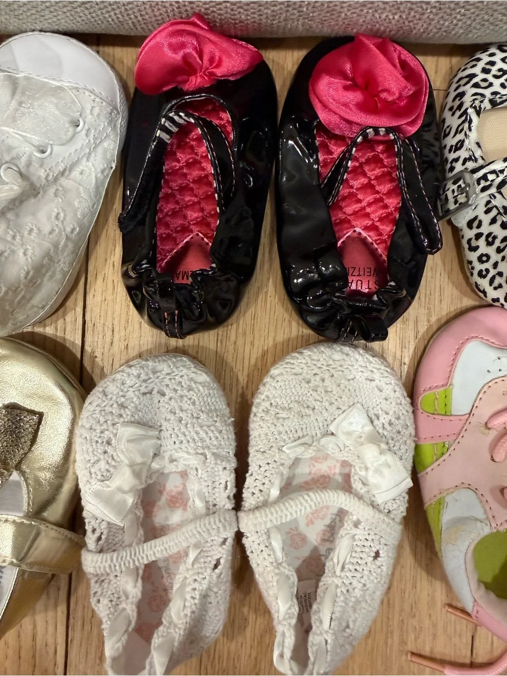 Baby size 3/3-6 mos. Stuart Weitzman, Gap, Koala